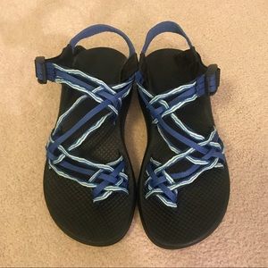 Blue Chacos Sandals Size 8